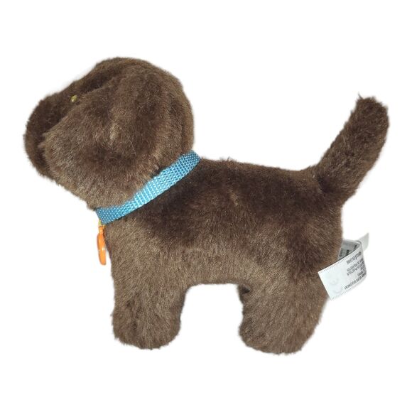 American Girl Plush Brown Hard Body Chocolate Chip Lab Puppy Dog F0886 2011 6" - Picture 4 of 14